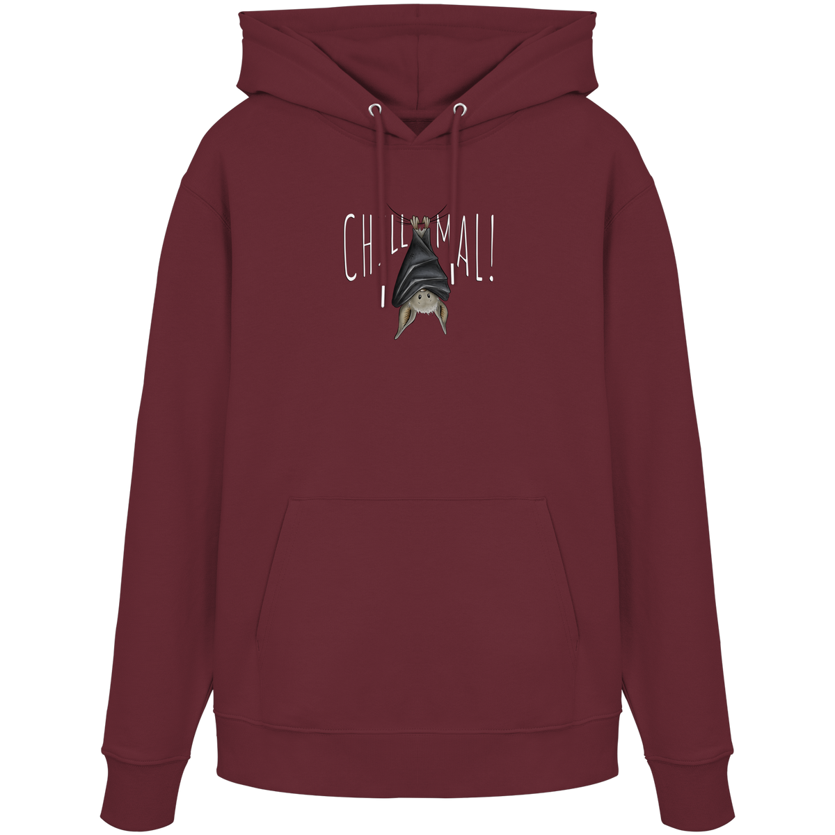 Chill Mal gemütliche Fledermaus - Organic Hoodie
