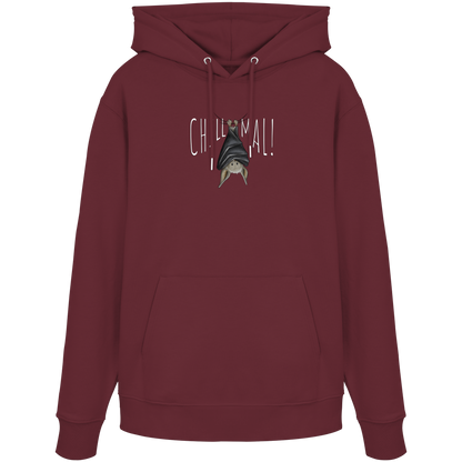 Chill Mal gemütliche Fledermaus - Organic Hoodie