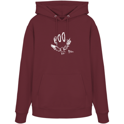 Boo Hoo! Fliegende Eule  - Organic Hoodie