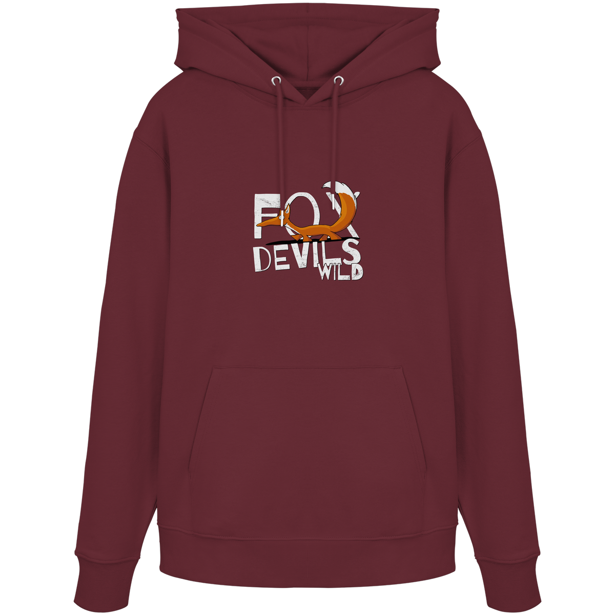 Fox-Devils-Wild Fuchs - Organic Hoodie
