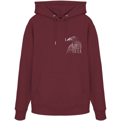 Rabenvater schwarzer Rabe Krähe - Organic Hoodie