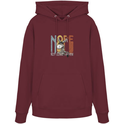 Nope | bockiger Esel - Organic Hoodie