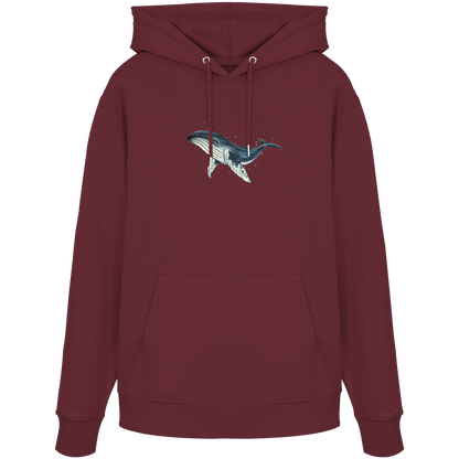 Tiefsee Ozean-Riese Buckelwal - Organic Hoodie