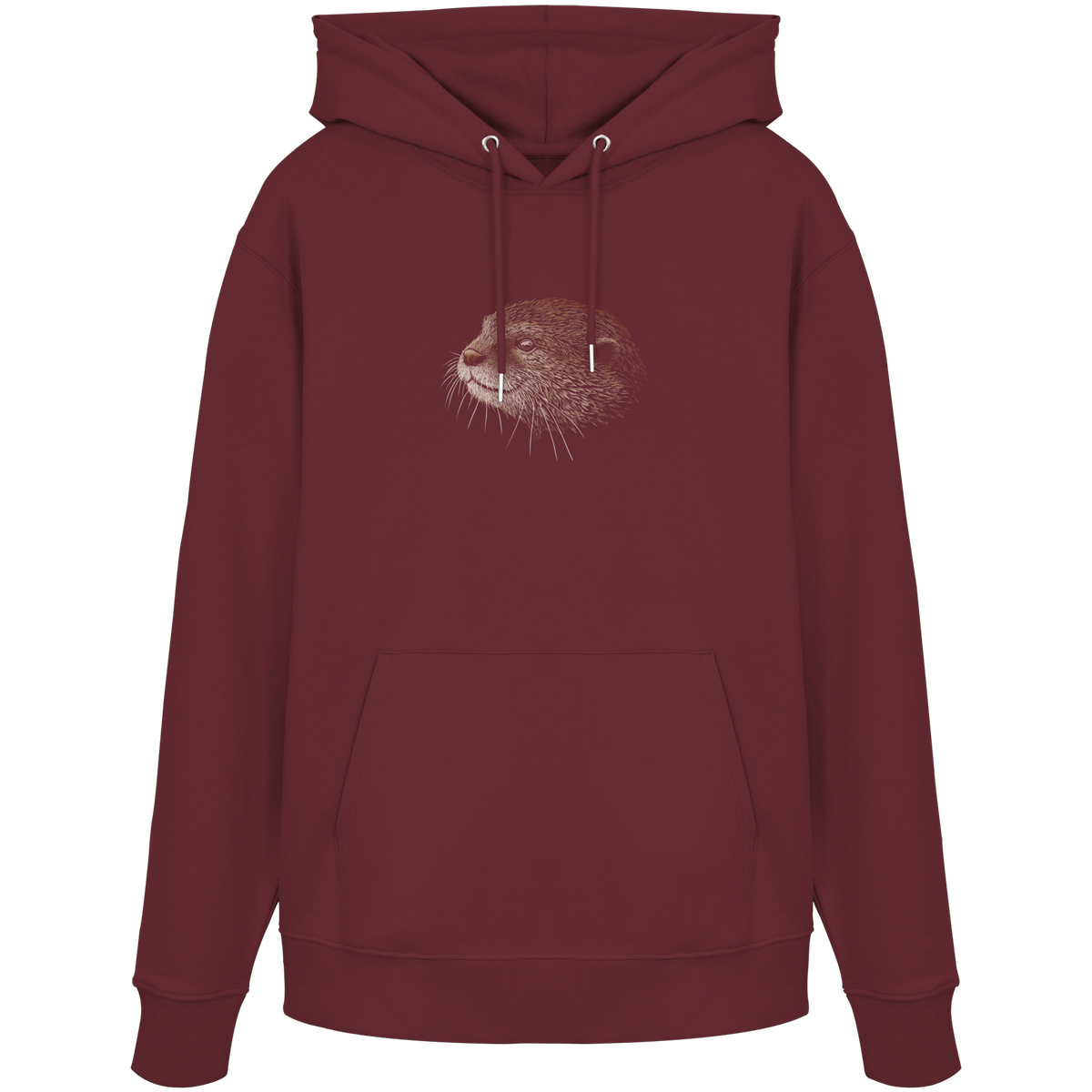 Otter Bleistift Zeichnung KritzelKunst - Organic Hoodie