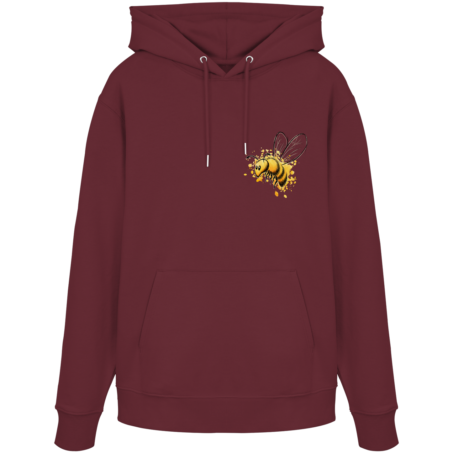 Lässige kleine Honig-Biene - Organic Hoodie