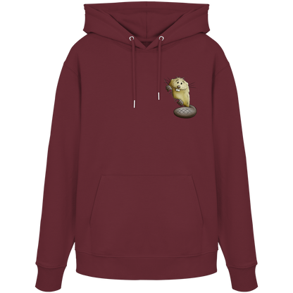 Lustiger frecher Biber - Organic Hoodie