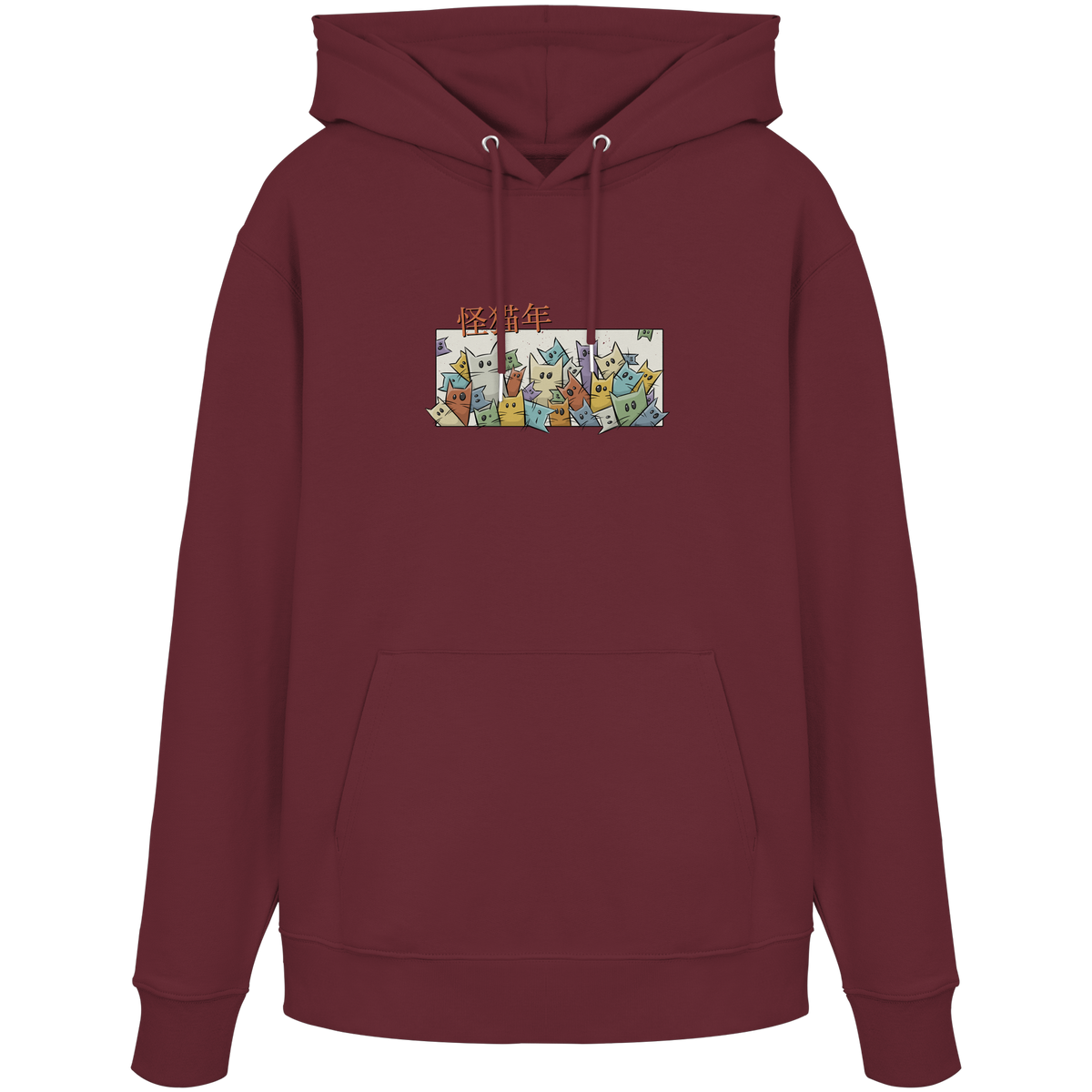 Chinesisches Jahr der Katzen - Organic Hoodie