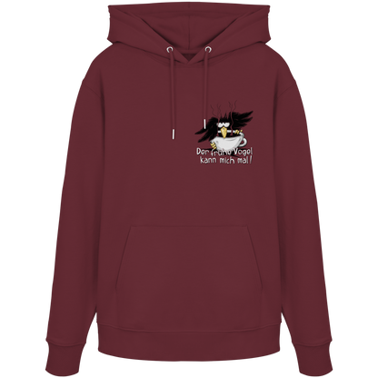 Der frühe Vogel kann mich mal | Kaffee Rabe - Organic Hoodie