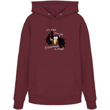 I’m Fine Rabe | Alles Gut Krähe - Organic Hoodie