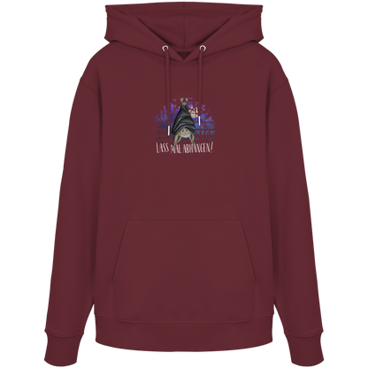 Lass mal abhängen Fledermaus - Organic Hoodie