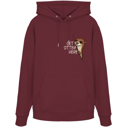 Get Otter Here | Lustiger Otter Kalauer - Organic Hoodie