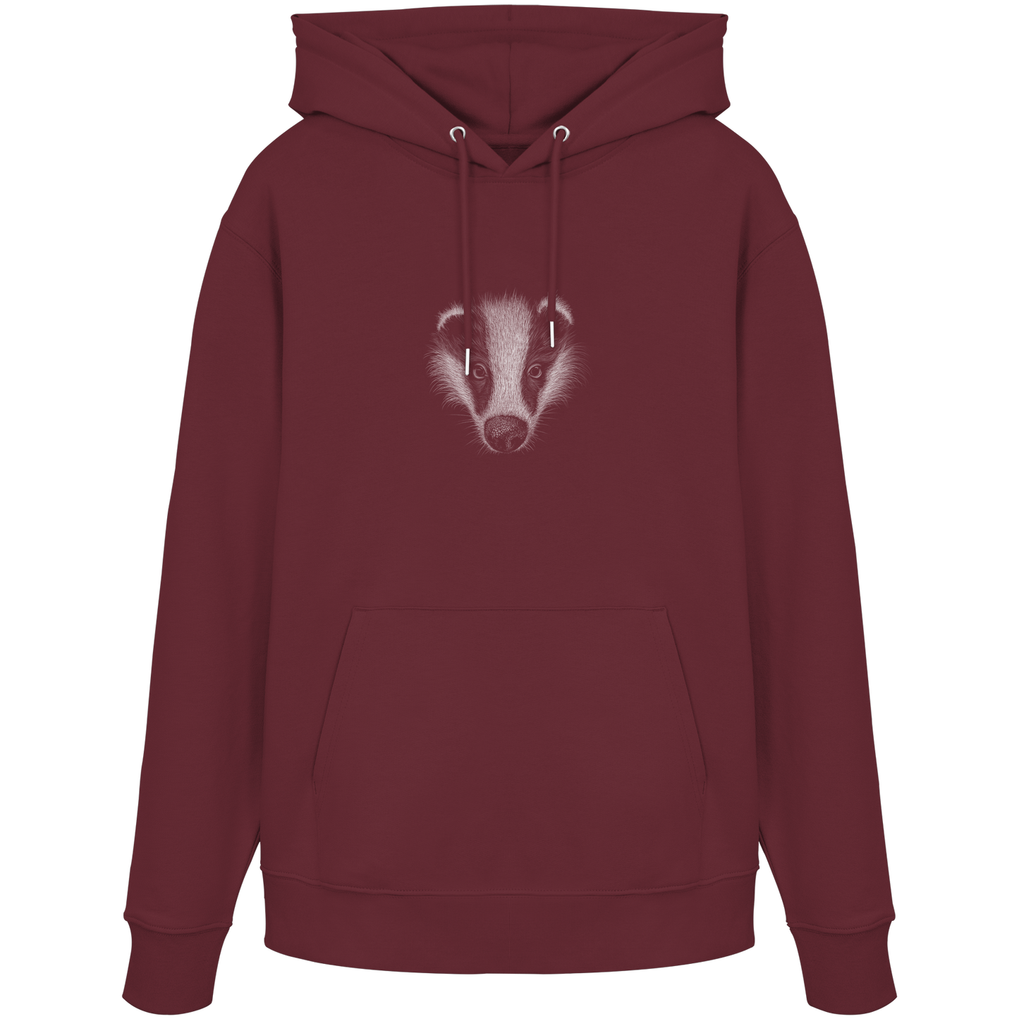 Kritzel-Kunst Dachs Illustration - Organic Hoodie