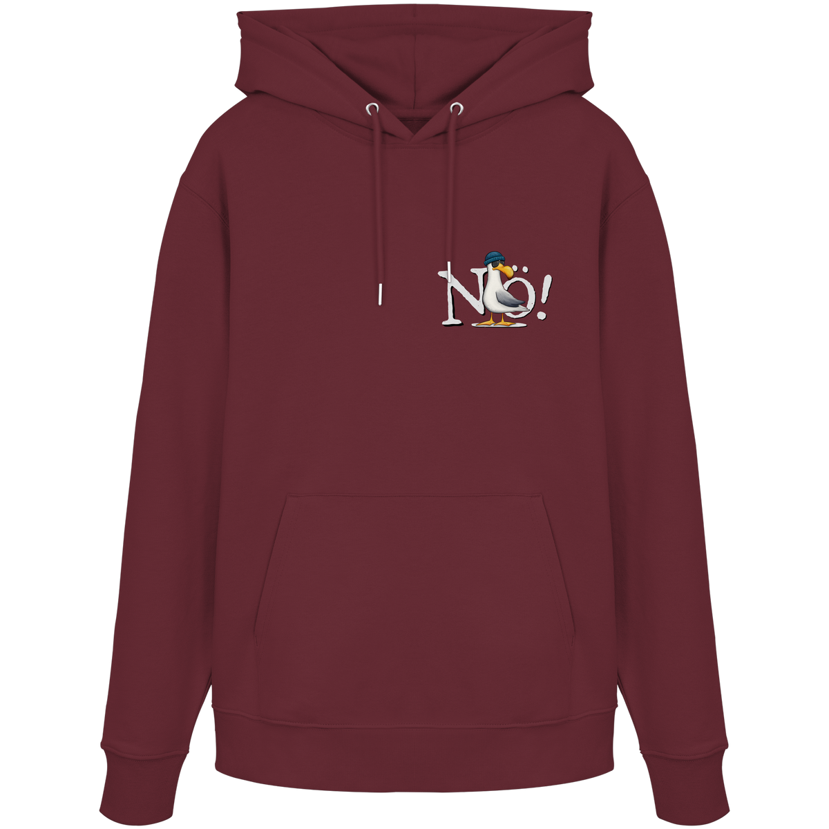 Nö Kein Bock Möwe - Organic Hoodie