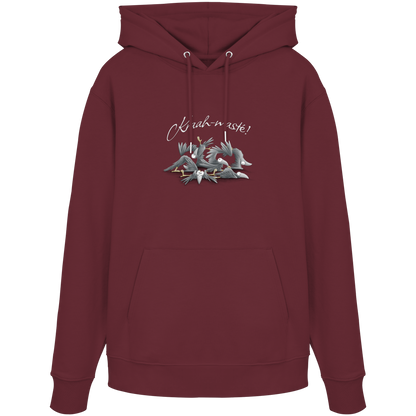 Kraah-masté! Yoga Raben Krähen - Organic Hoodie