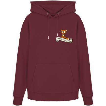 Oh For Fox Sake – Um Fuchses Willen - Organic Hoodie