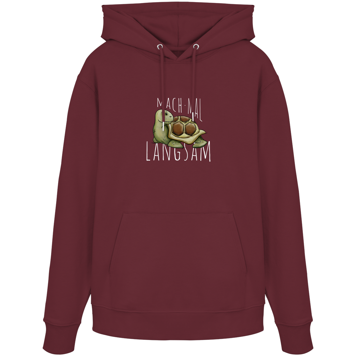 Mach mal langsam Schildkröte - Organic Hoodie