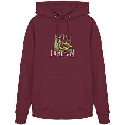 Mach mal langsam Schildkröte - Organic Hoodie