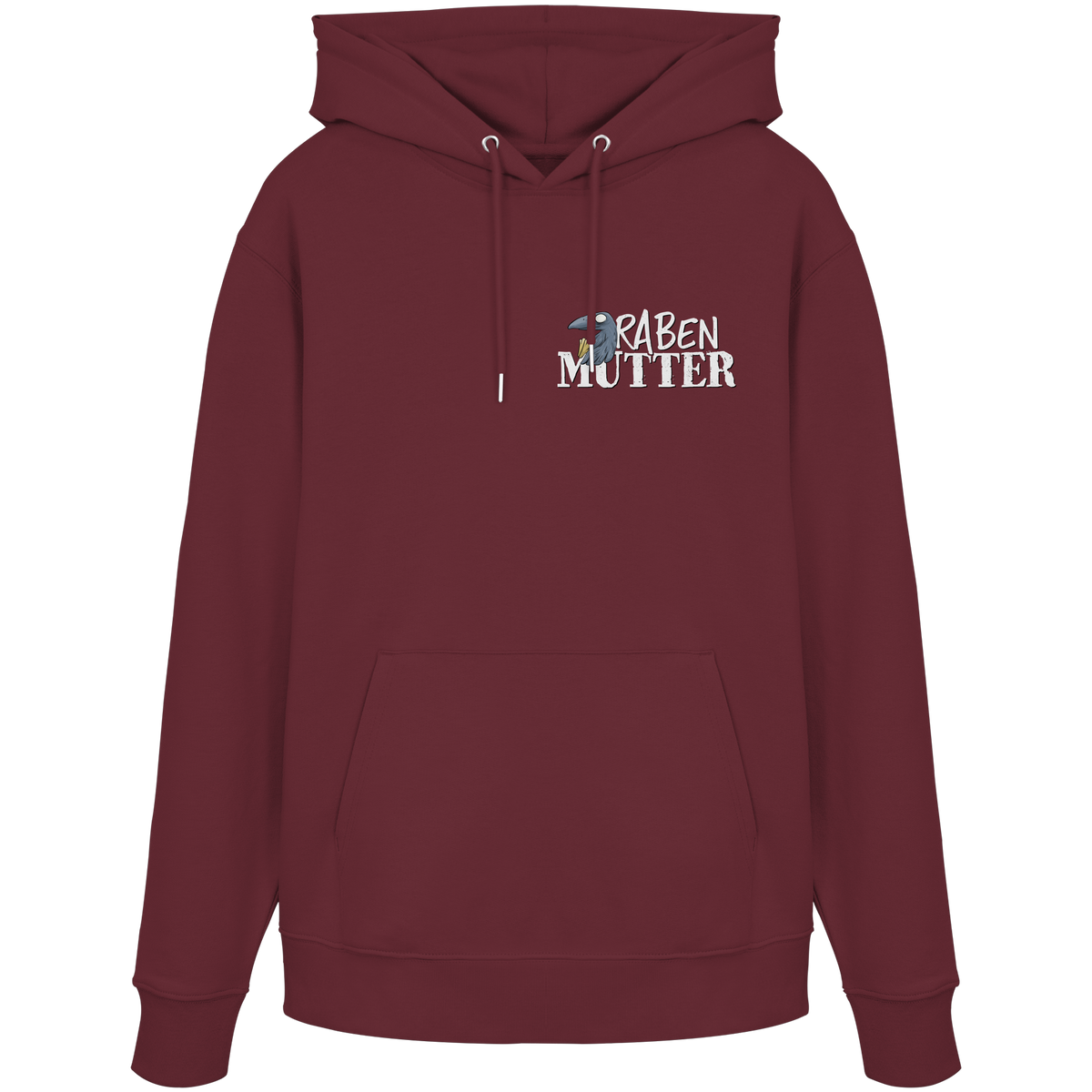 Rabenmutter Krähenmama - Organic Hoodie