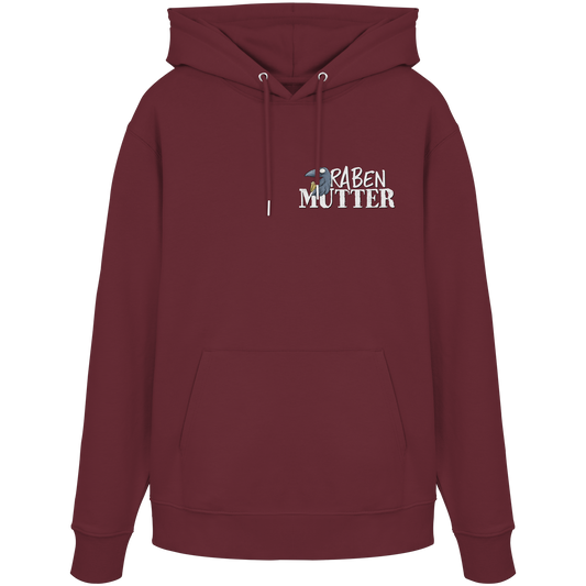 Rabenmutter Krähenmama - Organic Hoodie