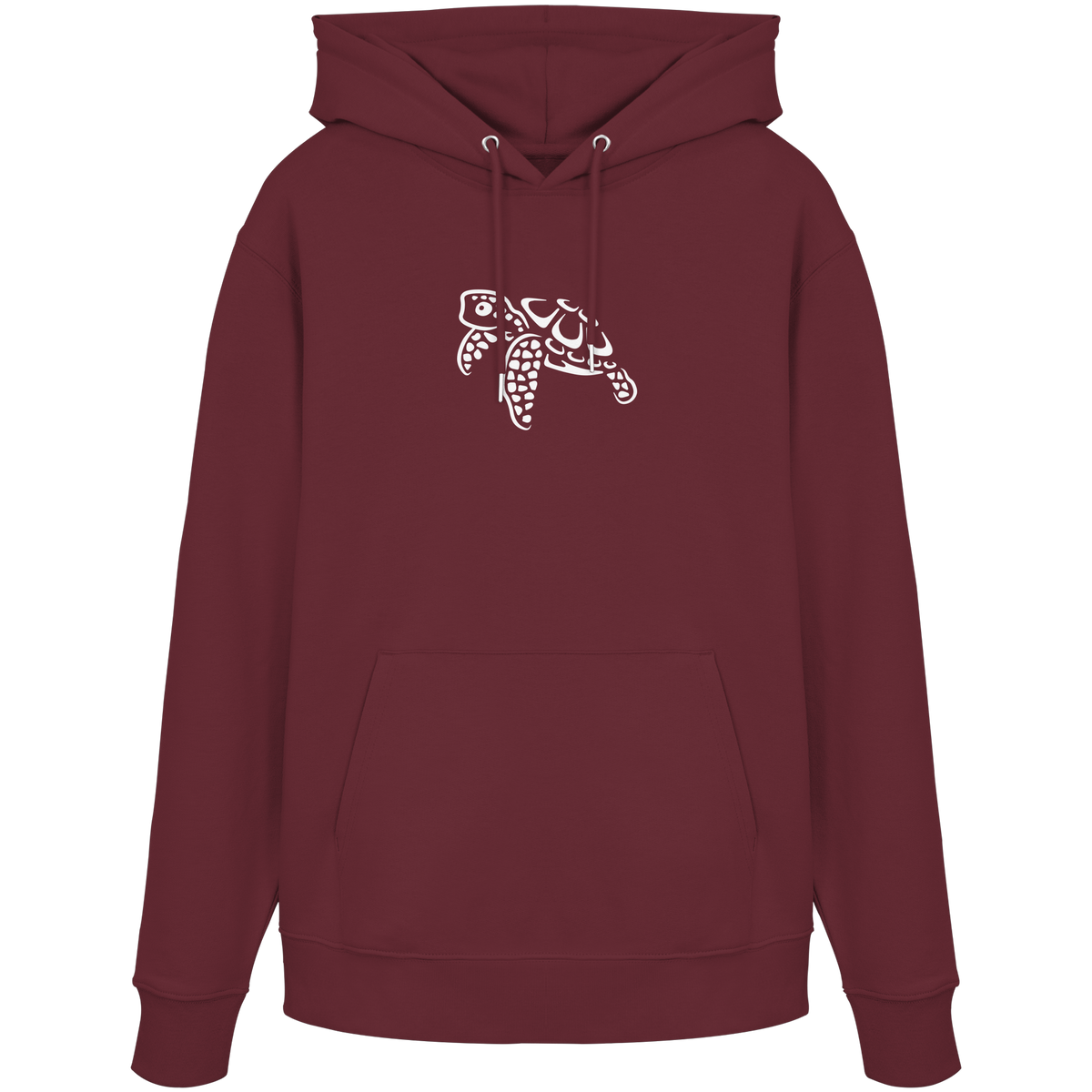 schwimmende Meeres-Schildkröte - Organic Hoodie