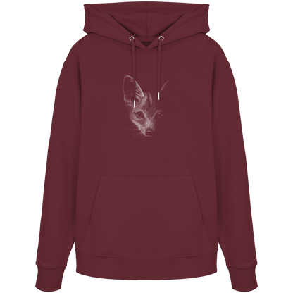 Fuchs Kritzelkunst Illustration - Organic Hoodie