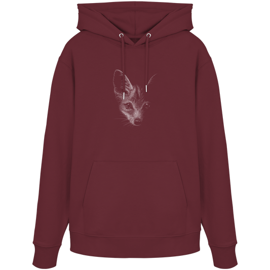 Fuchs Kritzelkunst Illustration - Organic Hoodie
