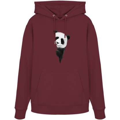 Panda Bär Illustration - Organic Hoodie