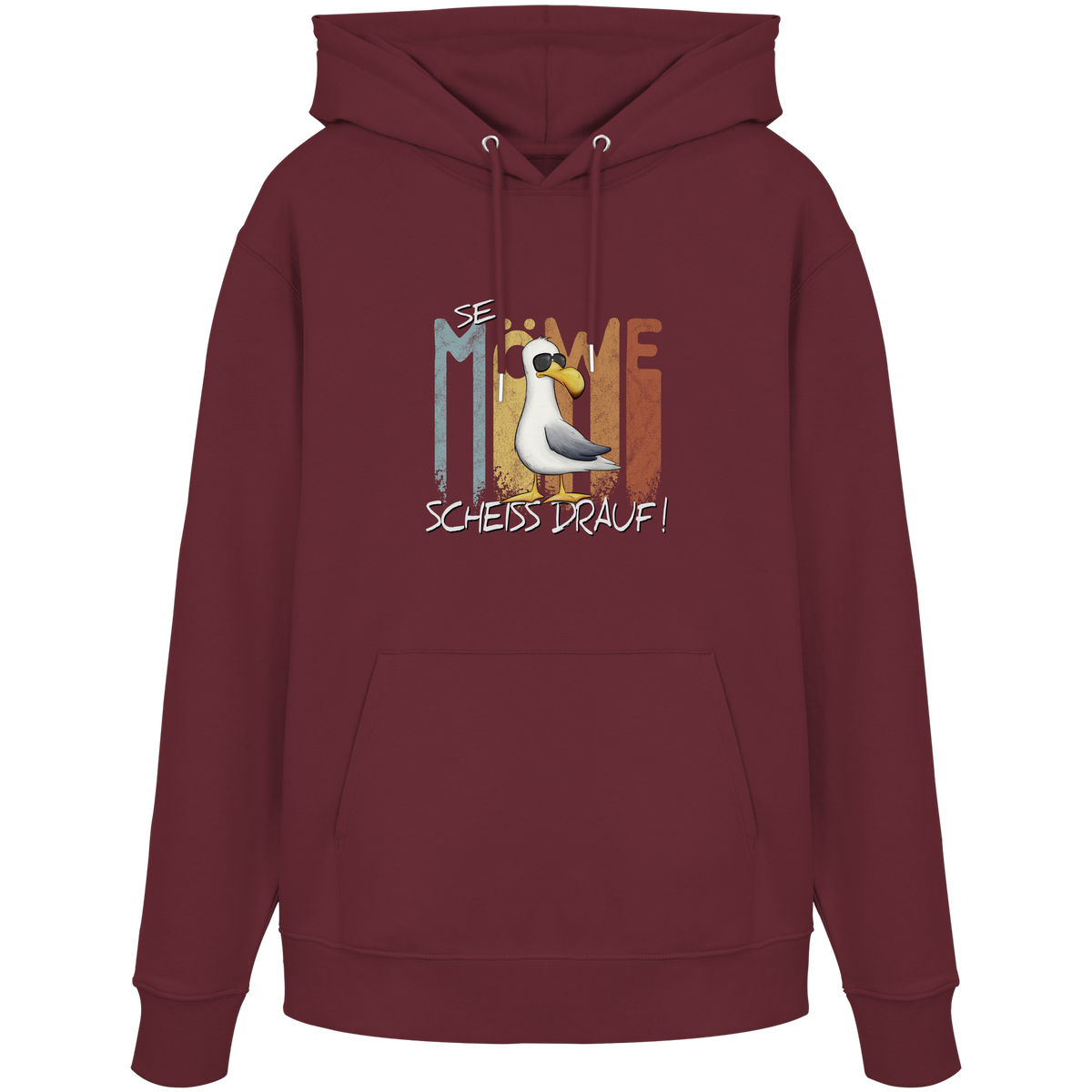 Sei Möwe Scheiß Drauf  - Organic Hoodie