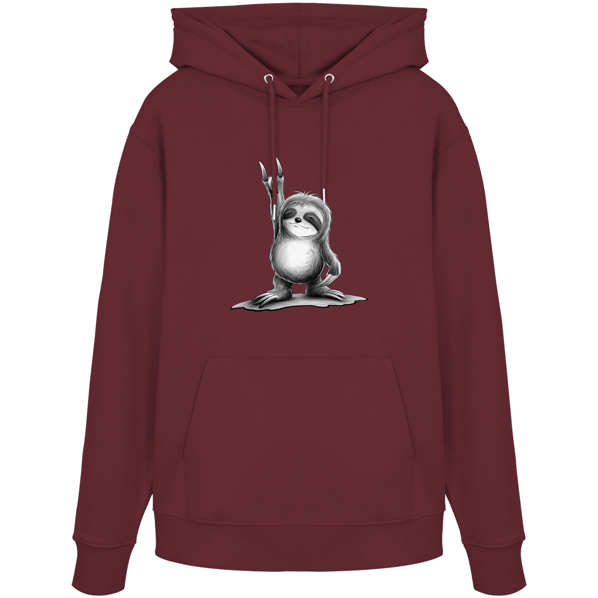 Rock On Party Faultier - Organic Hoodie