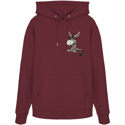 Lustiger lässiger Esel - Organic Hoodie
