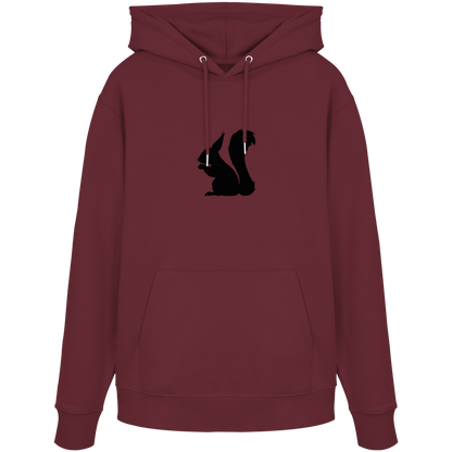 Eichhörnchen Silhouette - Organic Hoodie
