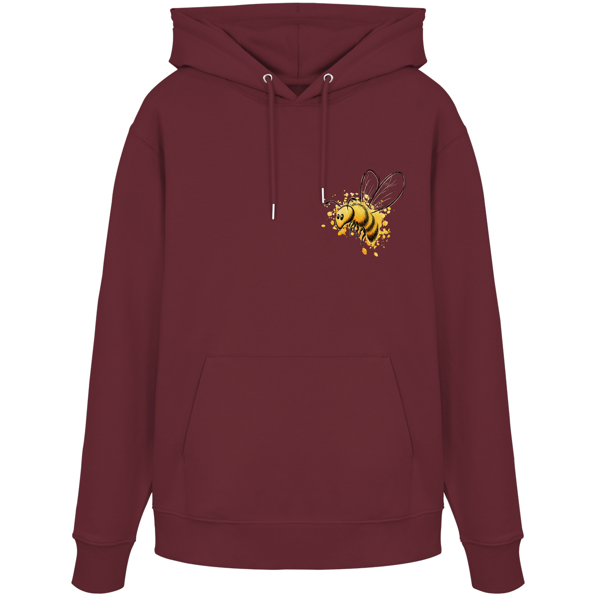 Lässige kleine Honig-Biene - Organic Hoodie