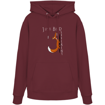 Just Be Different | Sei Anders, kleiner Fuchs - Organic Hoodie