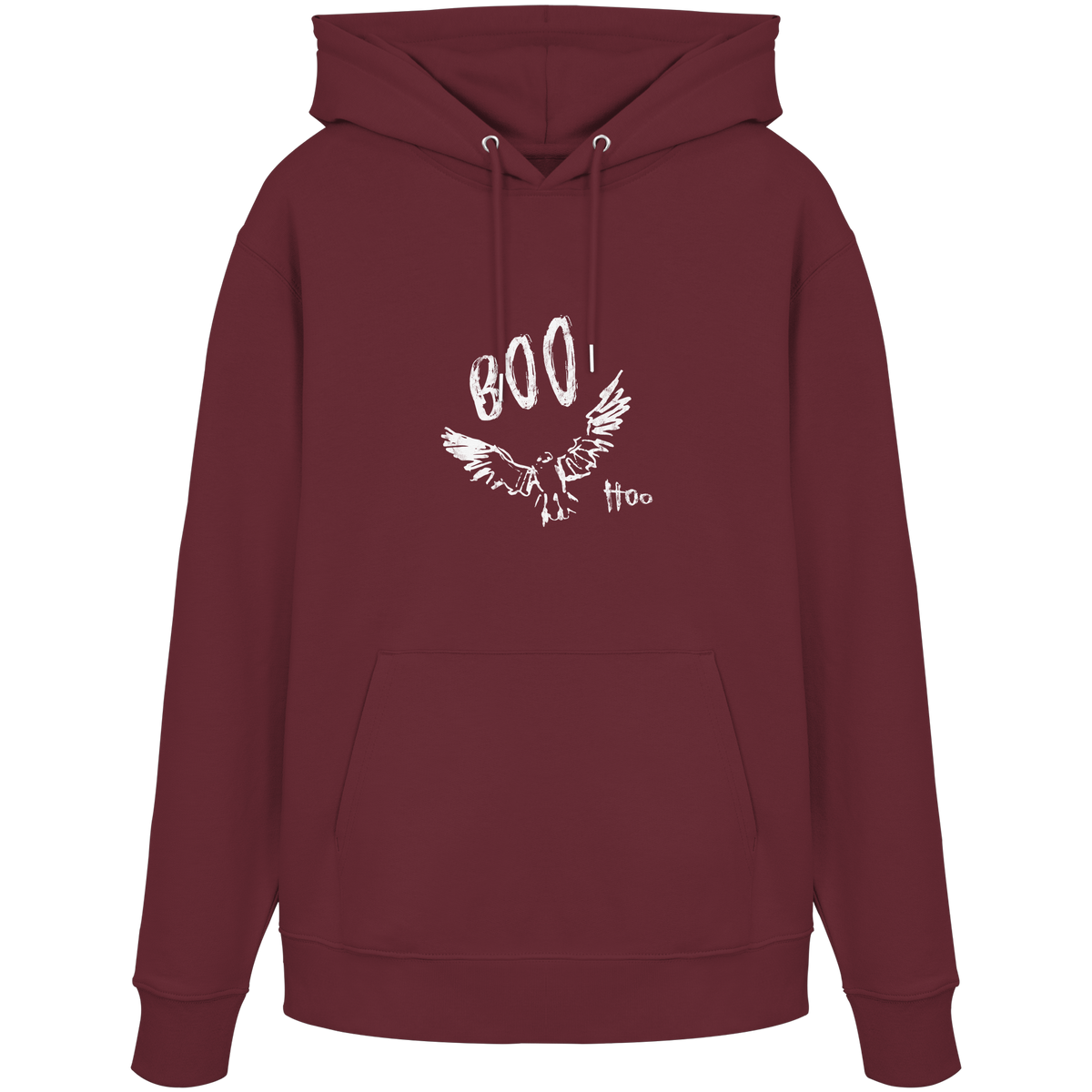 Boo Hoo! Fliegende Eule  - Organic Hoodie