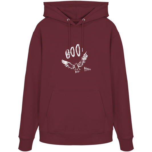 Boo Hoo! Fliegende Eule  - Organic Hoodie
