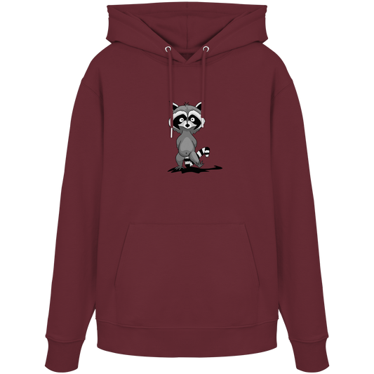 Frecher kleiner Waschbär - Organic Hoodie