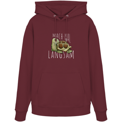 Mach mal langsam Schildkröte - Organic Hoodie