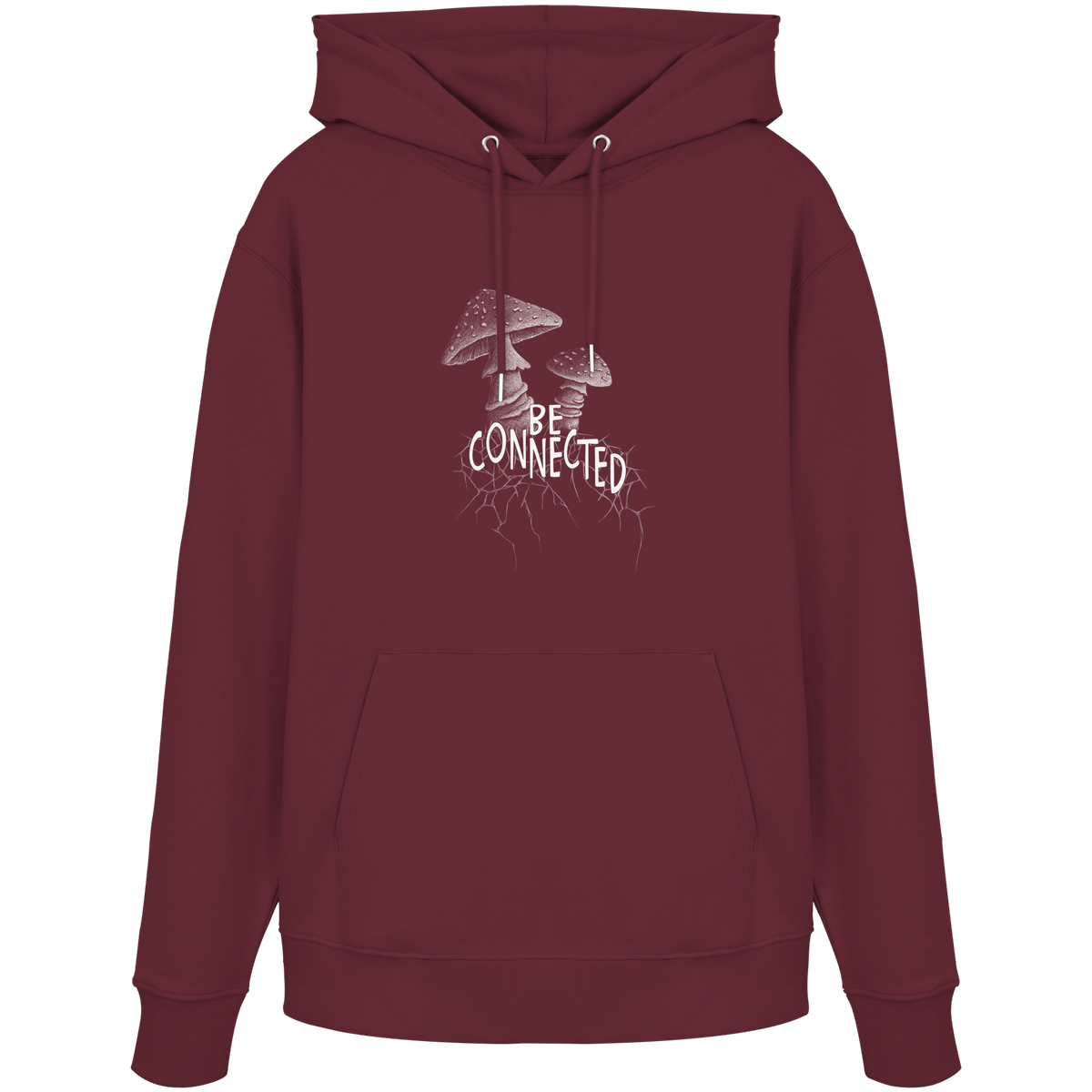 Be Connected Panther-Pilz - Organic Hoodie