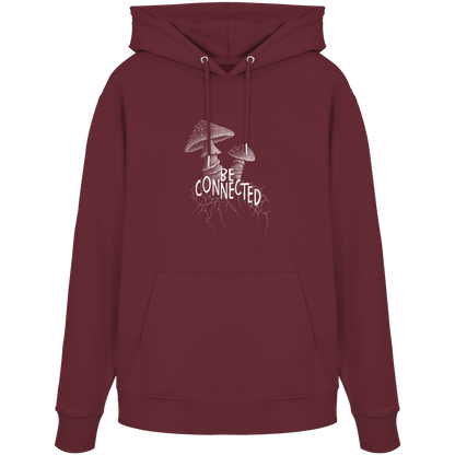 Be Connected Panther-Pilz - Organic Hoodie