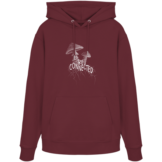 Be Connected Panther-Pilz - Organic Hoodie