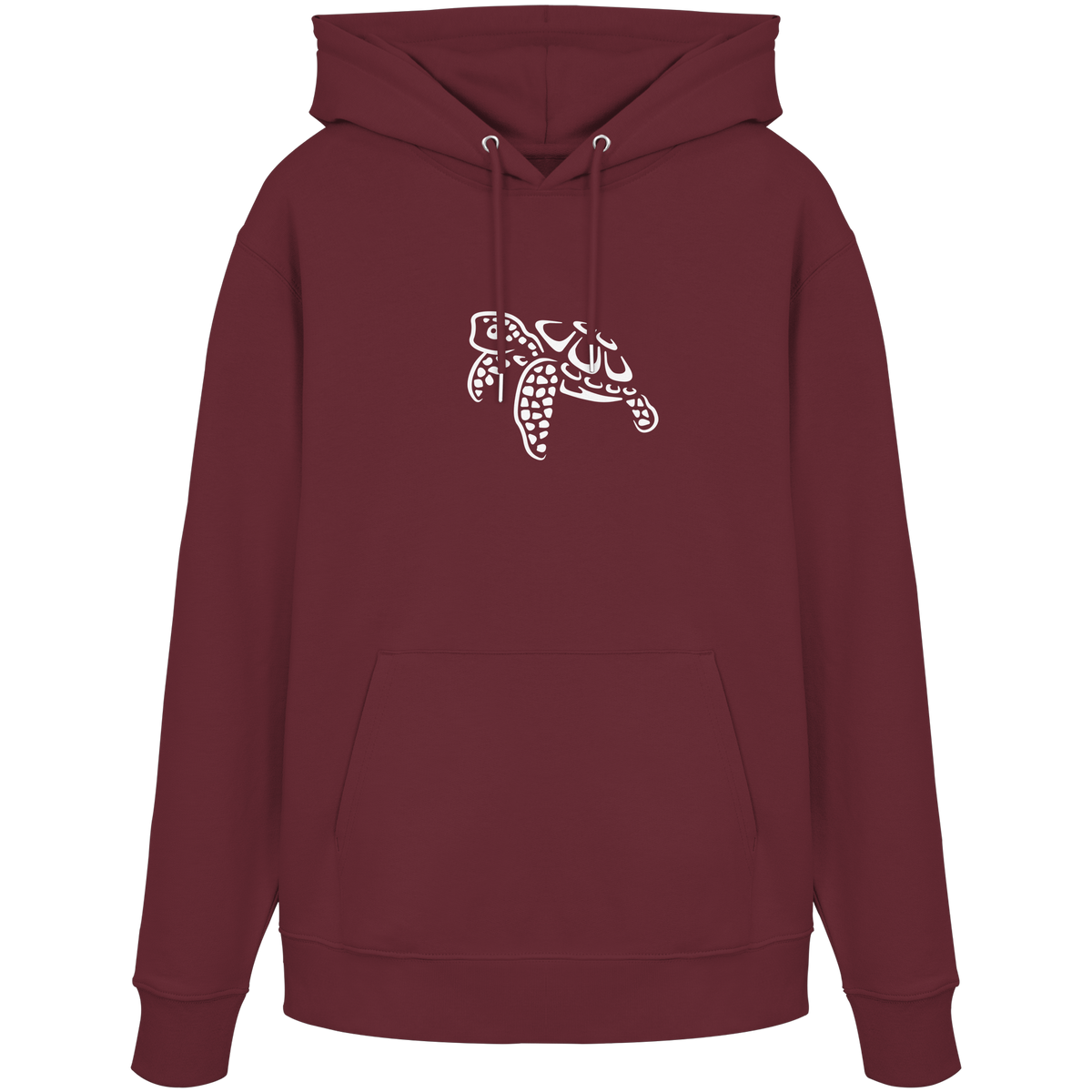 schwimmende Meeres-Schildkröte - Organic Hoodie