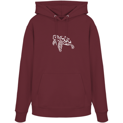 schwimmende Meeres-Schildkröte - Organic Hoodie