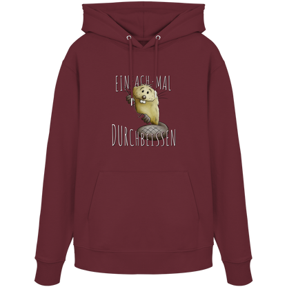 Einfach mal Durchbeissen Biber - Organic Hoodie