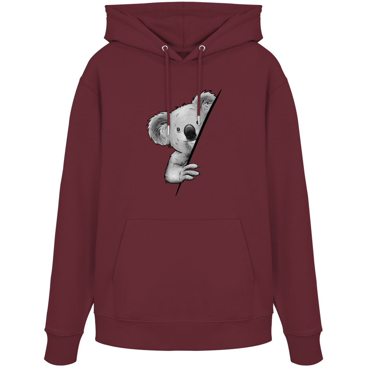 Koala Bär Illustration - Organic Hoodie