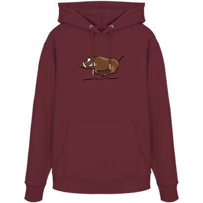 sauwildes Wildschwein | Wildsau  - Organic Hoodie