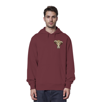 Bockiges Mufflon Widder Schafbock - Organic Hoodie