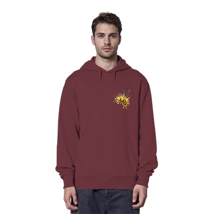 Lässige kleine Honig-Biene - Organic Hoodie