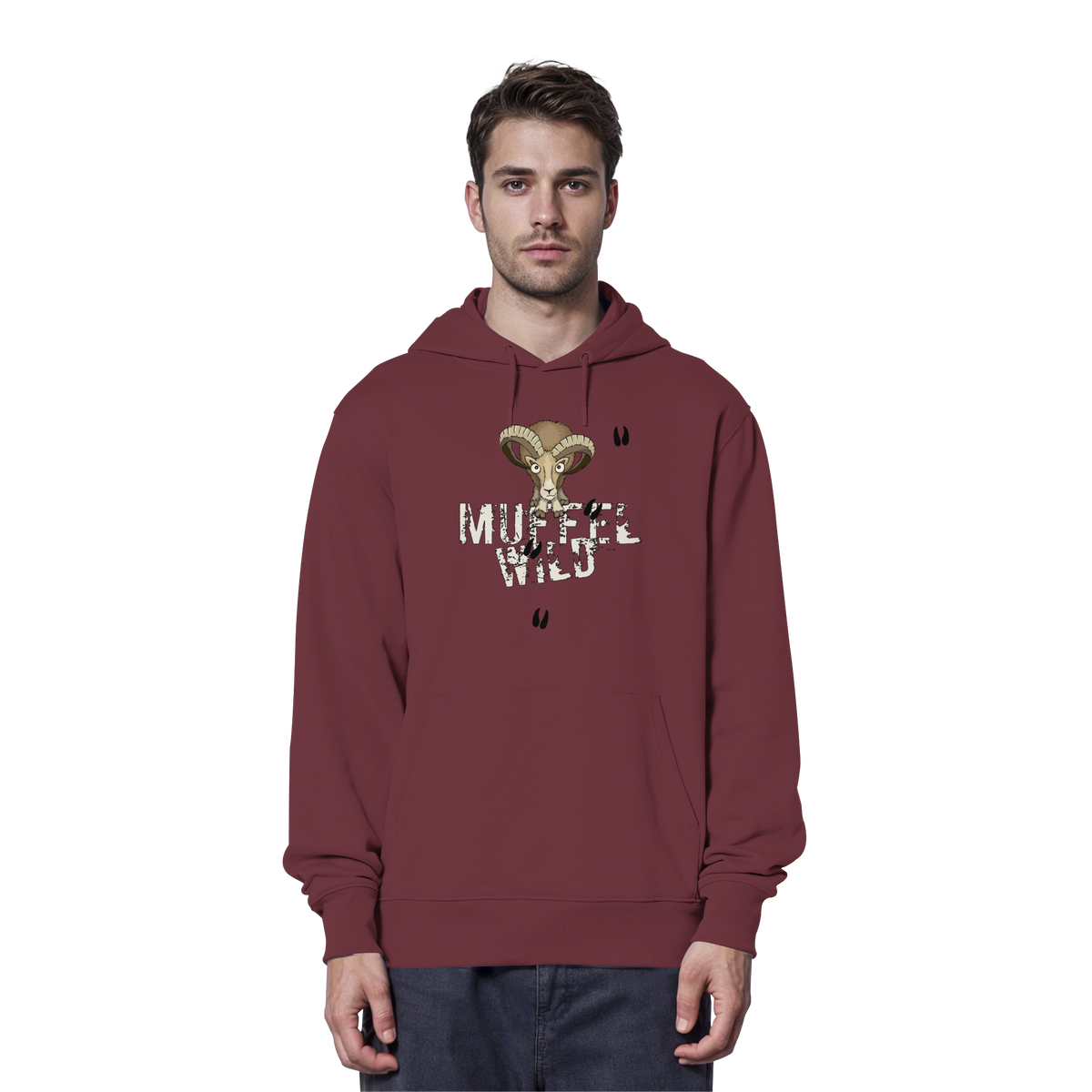 Muffel Wild Mufflon - Organic Hoodie