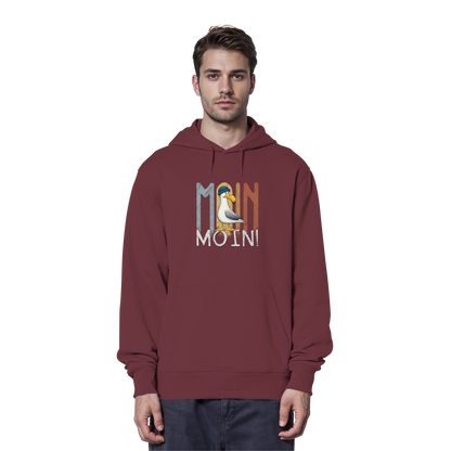Moin Moin norddeutsche Möwe - Organic Hoodie