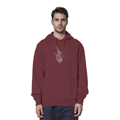 Fuchs Kritzelkunst Illustration - Organic Hoodie